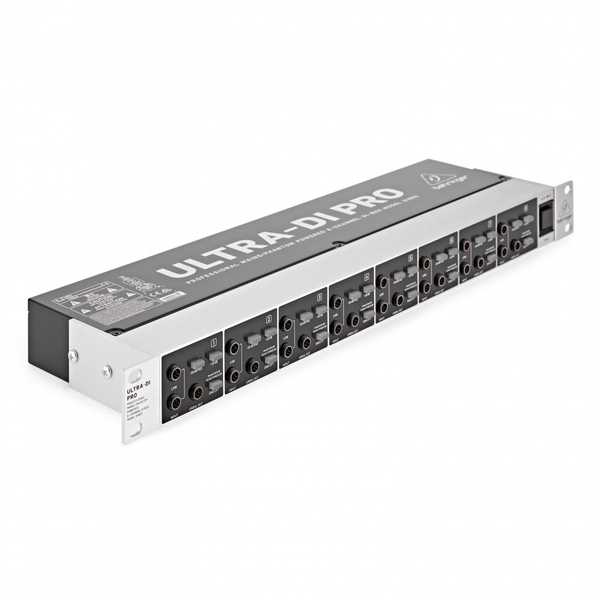 Behringer DI800 V2 Ultra-DI Pro 8-Channel Active DI Box-image